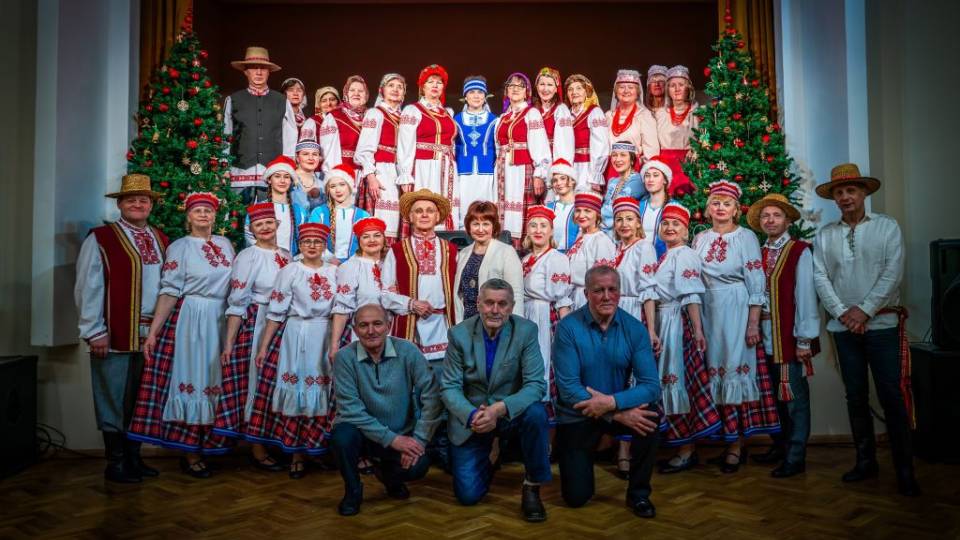 Koncerts iepazīstināja ar baltkrievu ziemas svētku tradīcijām